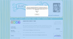 Desktop Screenshot of faithfitnessfun.com